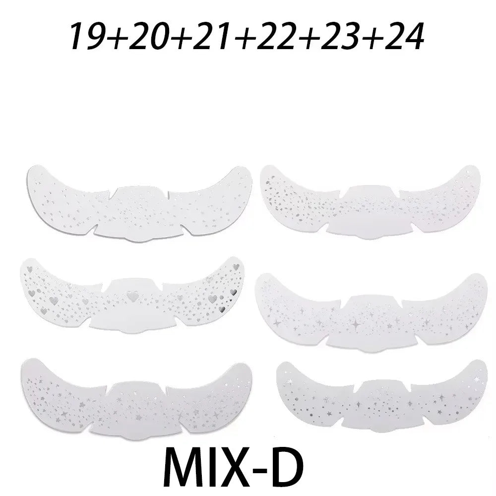 6Pcs Metallic Radiation Golden Silver Fake Freckles Temporary Tattoo Stickers Hot Stamping Freckles Makeup Patches Face Makeup
