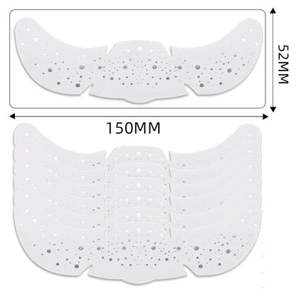 6Pcs Metallic Radiation Golden Silver Fake Freckles Temporary Tattoo Stickers Hot Stamping Freckles Makeup Patches Face Makeup