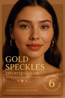 6pcs Glitter Freckles Makeup Patches