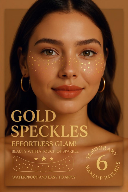 6pcs Glitter Freckles Makeup Patches