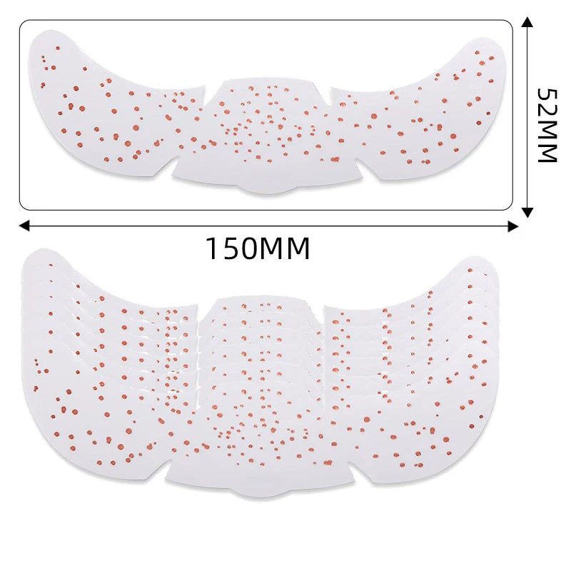 6Pcs Metallic Radiation Golden Silver Fake Freckles Temporary Tattoo Stickers Hot Stamping Freckles Makeup Patches Face Makeup