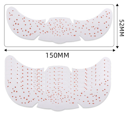6Pcs Metallic Radiation Golden Silver Fake Freckles Temporary Tattoo Stickers Hot Stamping Freckles Makeup Patches Face Makeup