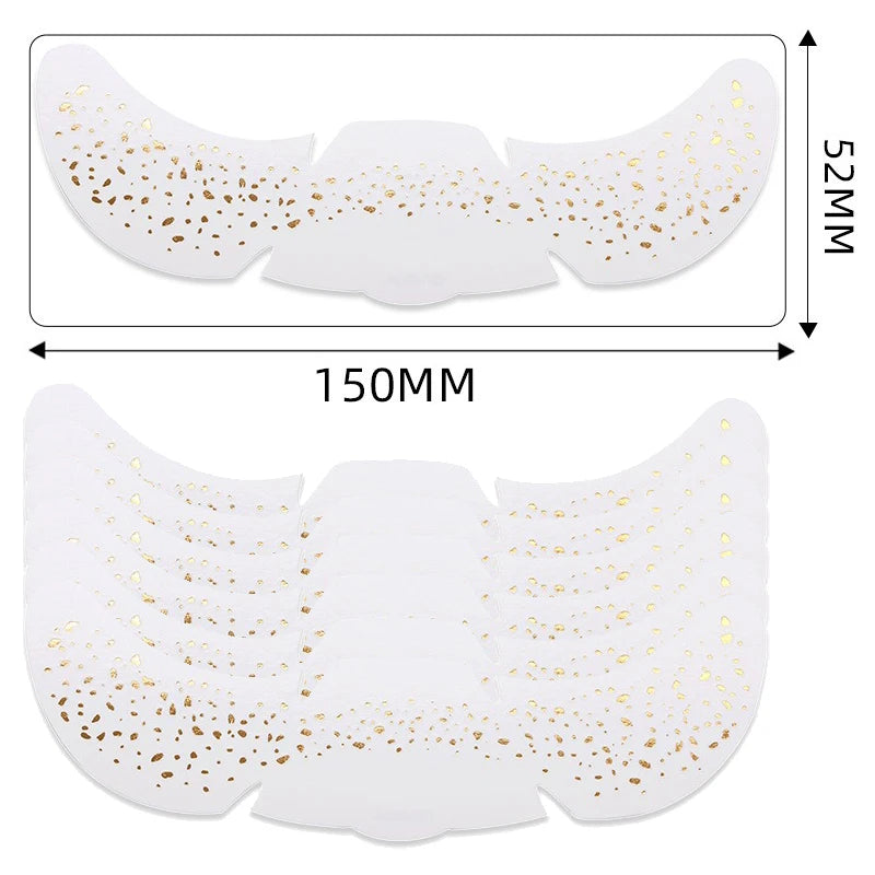 6Pcs Metallic Radiation Golden Silver Fake Freckles Temporary Tattoo Stickers Hot Stamping Freckles Makeup Patches Face Makeup